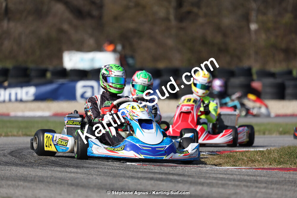 9 & 10/03/2024 : 1ère manche du Championnat du Sud au circuit d’Aigues-Vives (photos Stéphane Agnus) 2024 — karting
