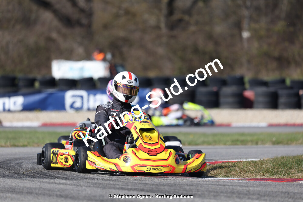 9 & 10/03/2024 : 1ère manche du Championnat du Sud au circuit d’Aigues-Vives (photos Stéphane Agnus) 2024 — karting