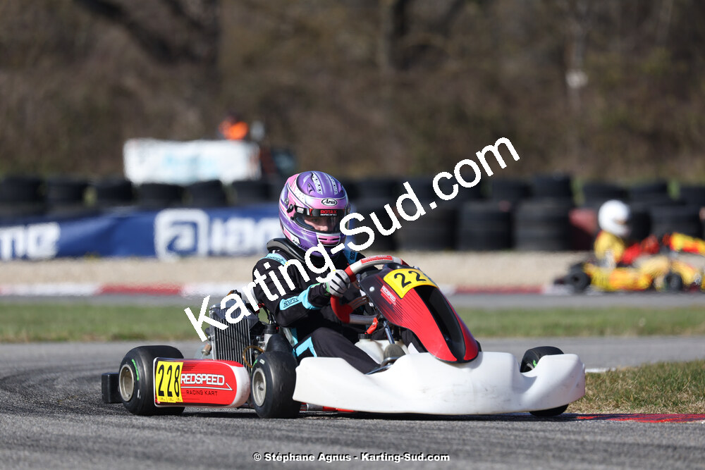 9 & 10/03/2024 : 1ère manche du Championnat du Sud au circuit d’Aigues-Vives (photos Stéphane Agnus) 2024 — karting