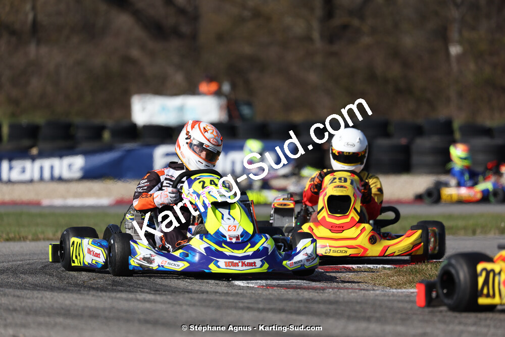9 & 10/03/2024 : 1ère manche du Championnat du Sud au circuit d’Aigues-Vives (photos Stéphane Agnus) 2024 — karting
