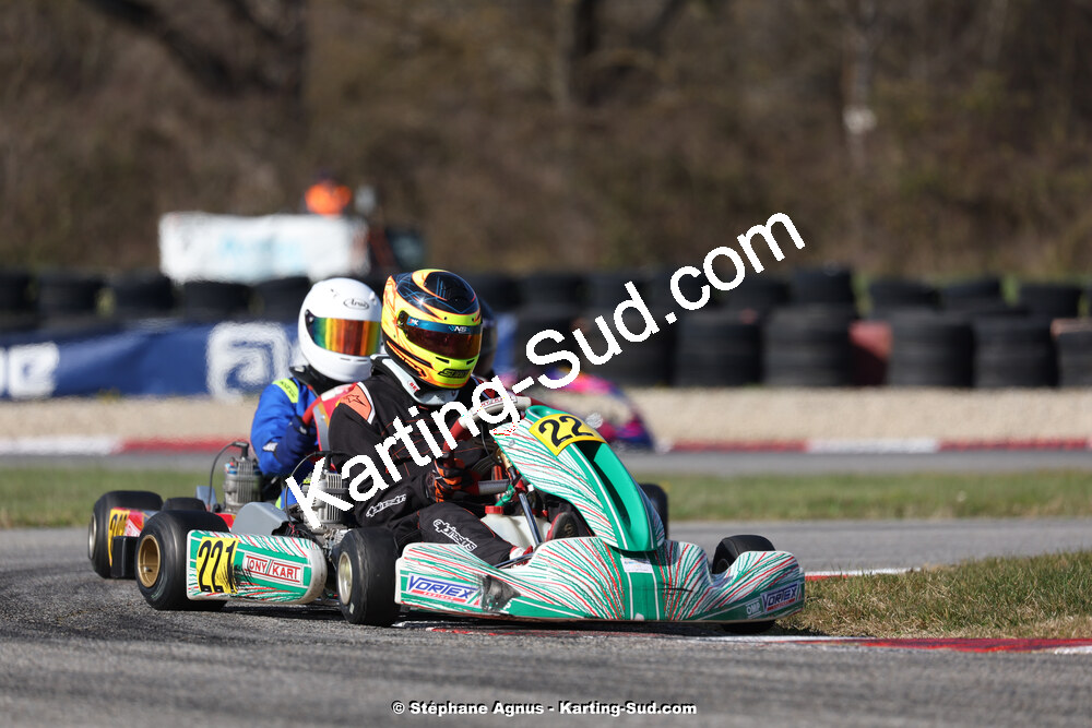 9 & 10/03/2024 : 1ère manche du Championnat du Sud au circuit d’Aigues-Vives (photos Stéphane Agnus) 2024 — karting