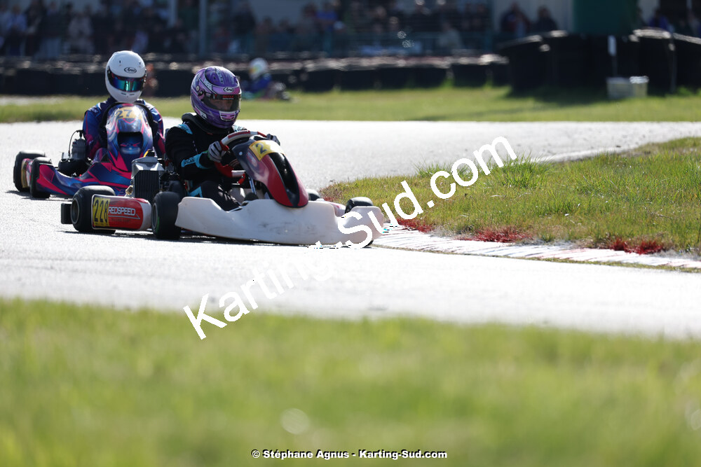 9 & 10/03/2024 : 1ère manche du Championnat du Sud au circuit d’Aigues-Vives (photos Stéphane Agnus) 2024 — karting