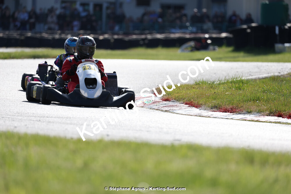 9 & 10/03/2024 : 1ère manche du Championnat du Sud au circuit d’Aigues-Vives (photos Stéphane Agnus) 2024 — karting