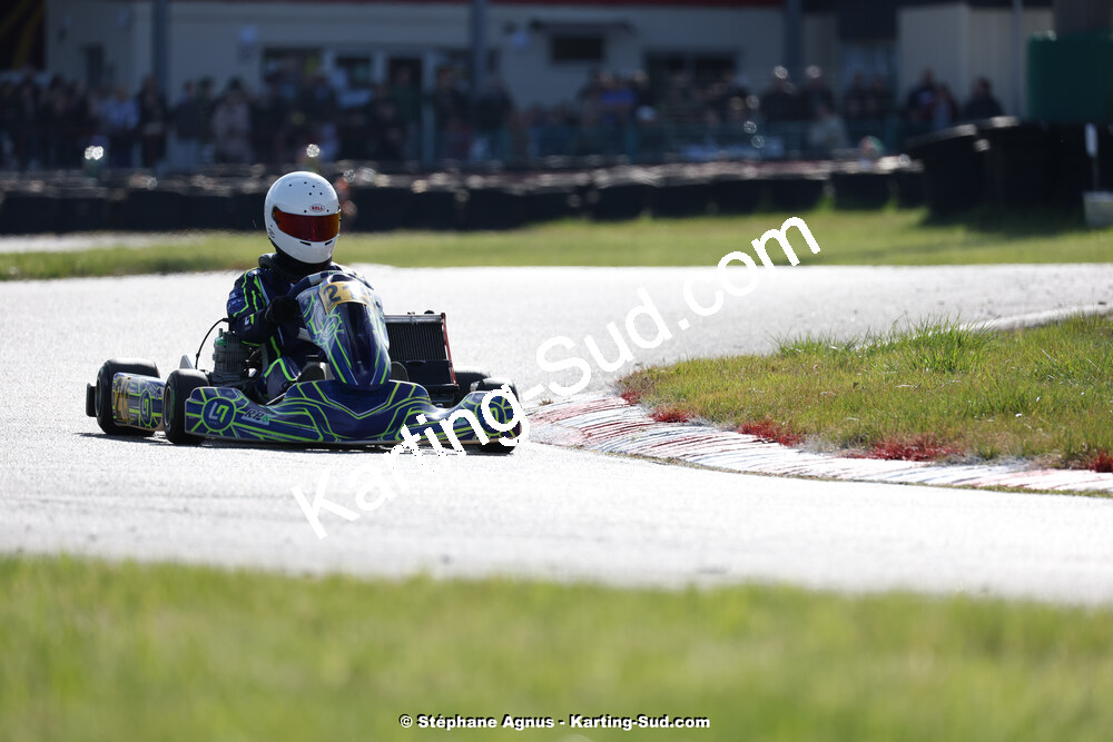 9 & 10/03/2024 : 1ère manche du Championnat du Sud au circuit d’Aigues-Vives (photos Stéphane Agnus) 2024 — karting