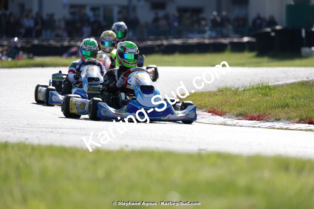 9 & 10/03/2024 : 1ère manche du Championnat du Sud au circuit d’Aigues-Vives (photos Stéphane Agnus) 2024 — karting