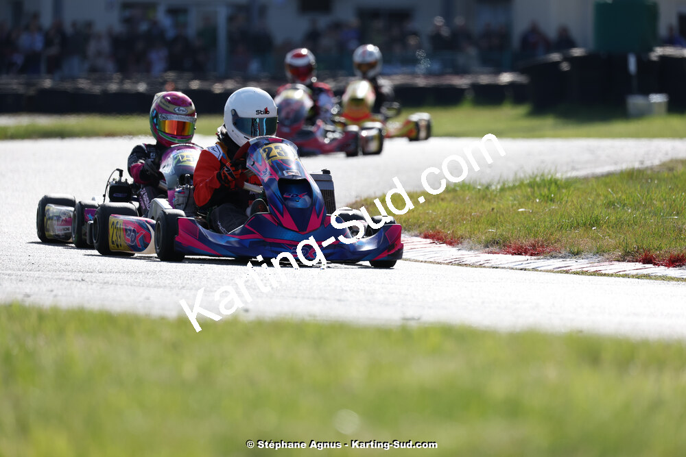 9 & 10/03/2024 : 1ère manche du Championnat du Sud au circuit d’Aigues-Vives (photos Stéphane Agnus) 2024 — karting