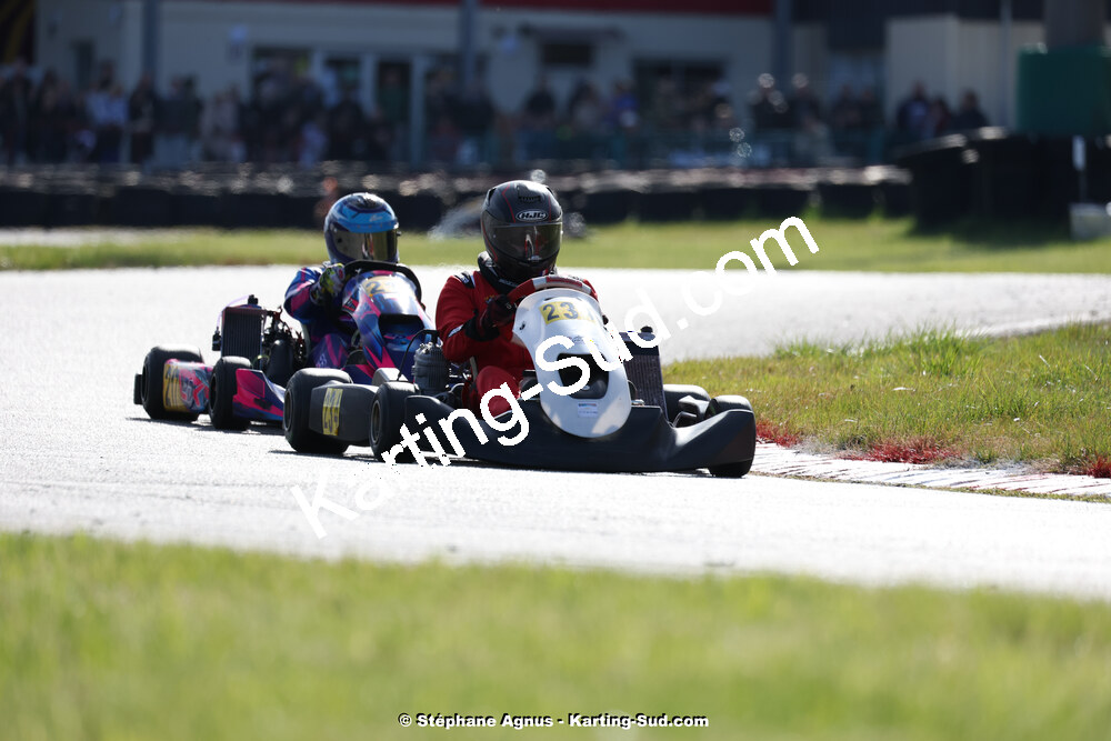 9 & 10/03/2024 : 1ère manche du Championnat du Sud au circuit d’Aigues-Vives (photos Stéphane Agnus) 2024 — karting