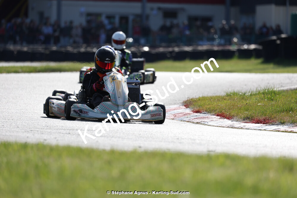 9 & 10/03/2024 : 1ère manche du Championnat du Sud au circuit d’Aigues-Vives (photos Stéphane Agnus) 2024 — karting