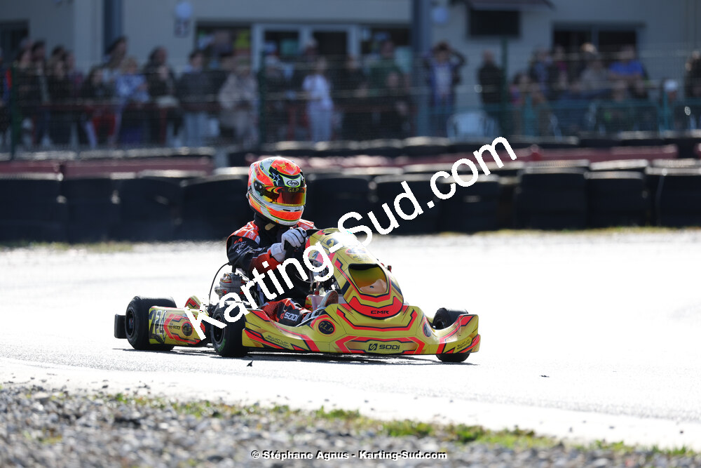 9 & 10/03/2024 : 1ère manche du Championnat du Sud au circuit d’Aigues-Vives (photos Stéphane Agnus) 2024 — karting