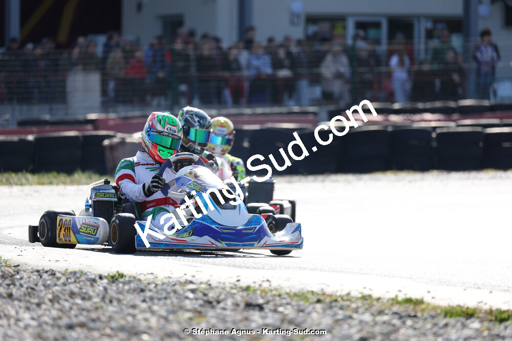 9 & 10/03/2024 : 1ère manche du Championnat du Sud au circuit d’Aigues-Vives (photos Stéphane Agnus) 2024 — karting