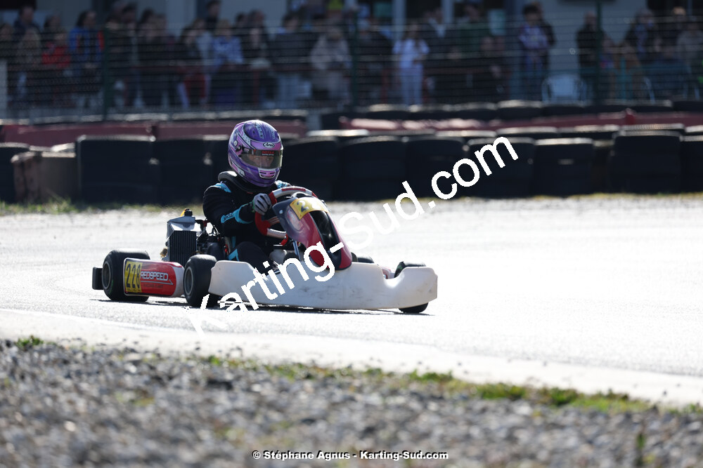 9 & 10/03/2024 : 1ère manche du Championnat du Sud au circuit d’Aigues-Vives (photos Stéphane Agnus) 2024 — karting