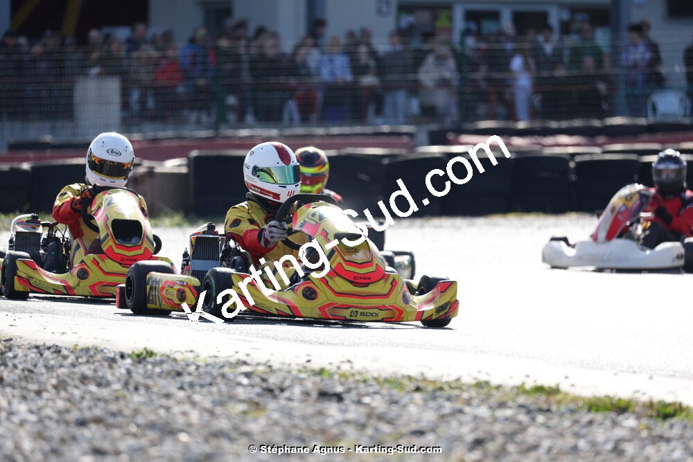 9 & 10/03/2024 : 1ère manche du Championnat du Sud au circuit d’Aigues-Vives (photos Stéphane Agnus) 2024 — karting