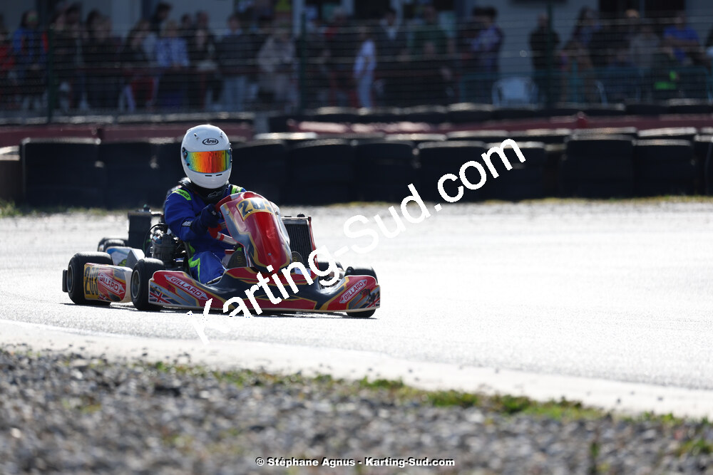 9 & 10/03/2024 : 1ère manche du Championnat du Sud au circuit d’Aigues-Vives (photos Stéphane Agnus) 2024 — karting
