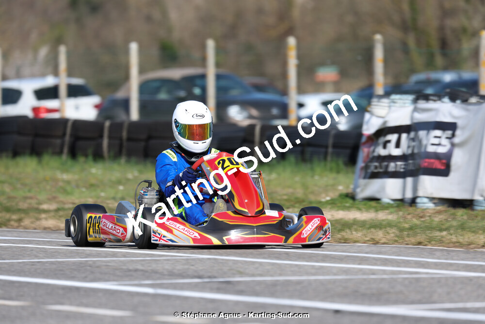 9 & 10/03/2024 : 1ère manche du Championnat du Sud au circuit d’Aigues-Vives (photos Stéphane Agnus) 2024 — karting