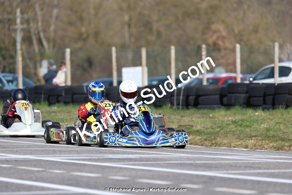 9 & 10/03/2024 : 1ère manche du Championnat du Sud au circuit d’Aigues-Vives (photos Stéphane Agnus) 2024 — karting