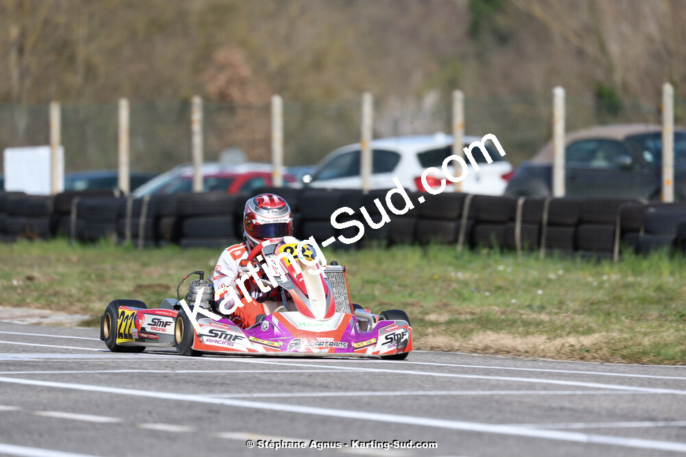9 & 10/03/2024 : 1ère manche du Championnat du Sud au circuit d’Aigues-Vives (photos Stéphane Agnus) 2024 — karting