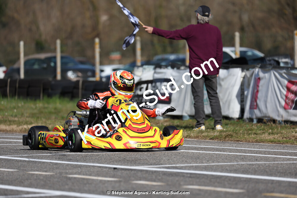 9 & 10/03/2024 : 1ère manche du Championnat du Sud au circuit d’Aigues-Vives (photos Stéphane Agnus) 2024 — karting