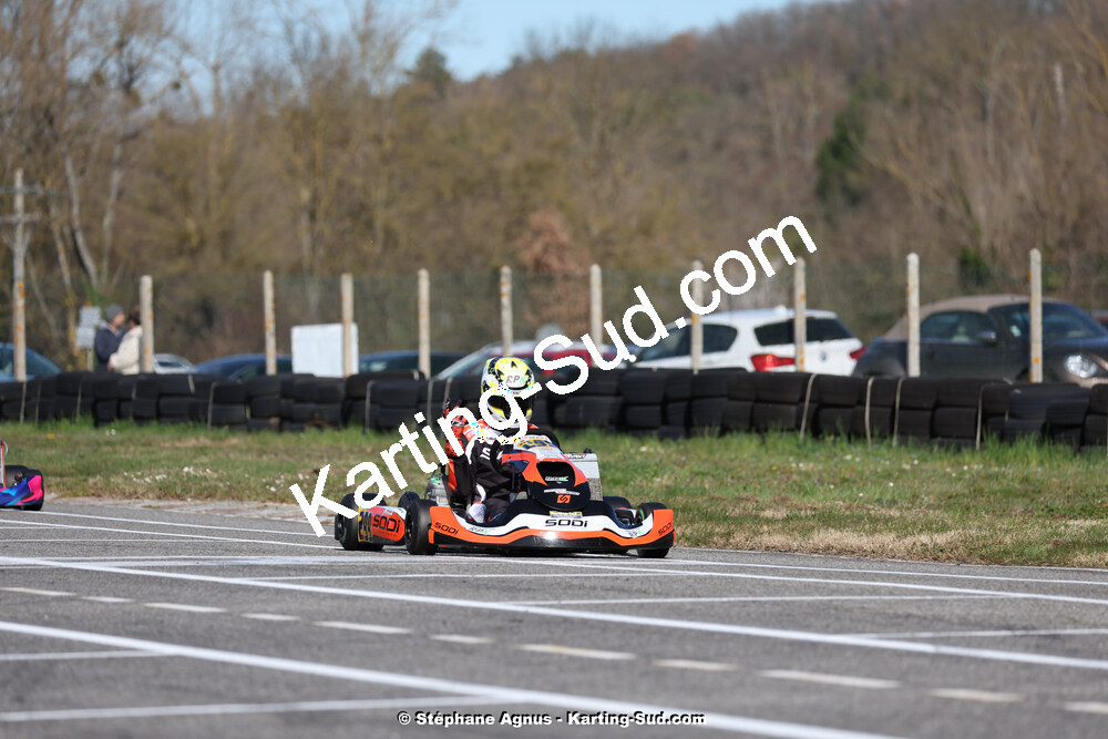 9 & 10/03/2024 : 1ère manche du Championnat du Sud au circuit d’Aigues-Vives (photos Stéphane Agnus) 2024 — karting