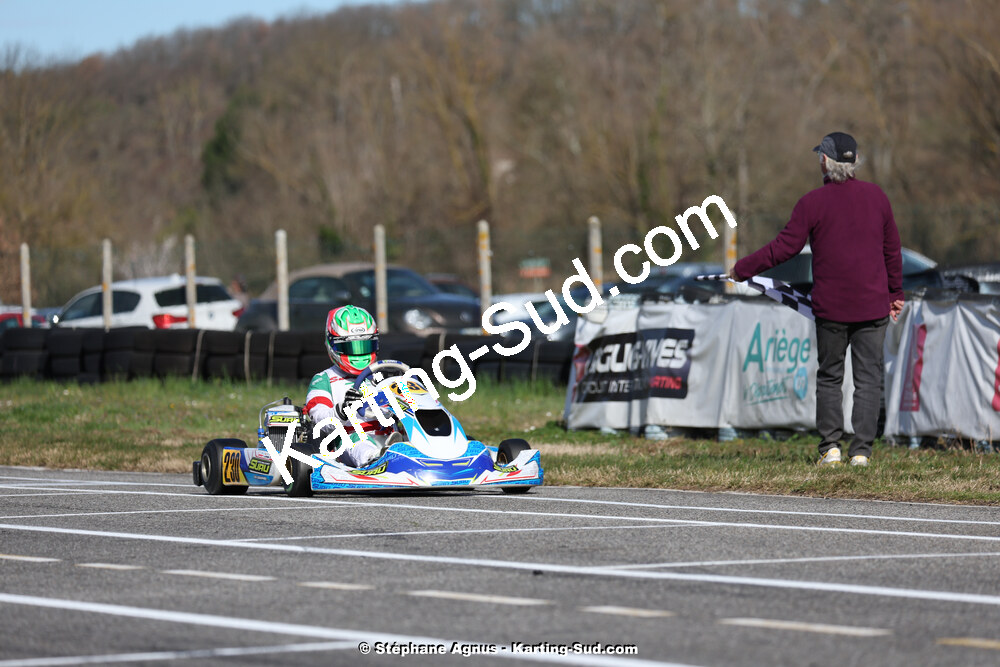 9 & 10/03/2024 : 1ère manche du Championnat du Sud au circuit d’Aigues-Vives (photos Stéphane Agnus) 2024 — karting