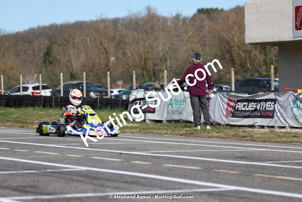 9 & 10/03/2024 : 1ère manche du Championnat du Sud au circuit d’Aigues-Vives (photos Stéphane Agnus) 2024 — karting