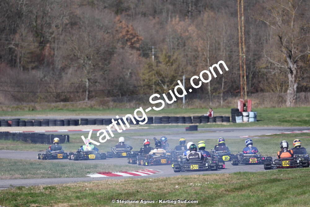 9 & 10/03/2024 : 1ère manche du Championnat du Sud au circuit d’Aigues-Vives (photos Stéphane Agnus) 2024 — karting