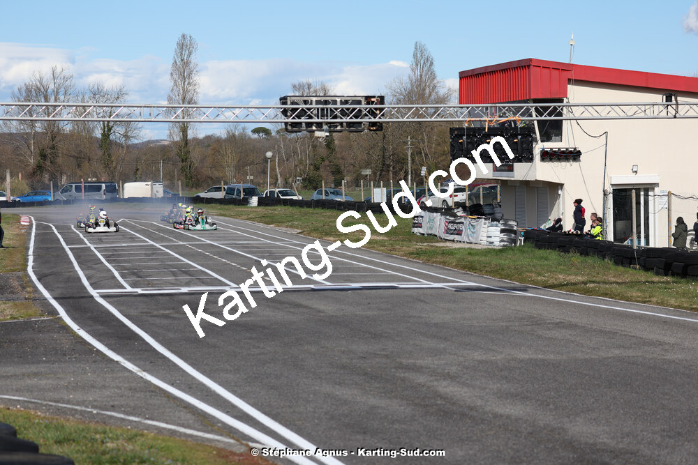 9 & 10/03/2024 : 1ère manche du Championnat du Sud au circuit d’Aigues-Vives (photos Stéphane Agnus) 2024 — karting
