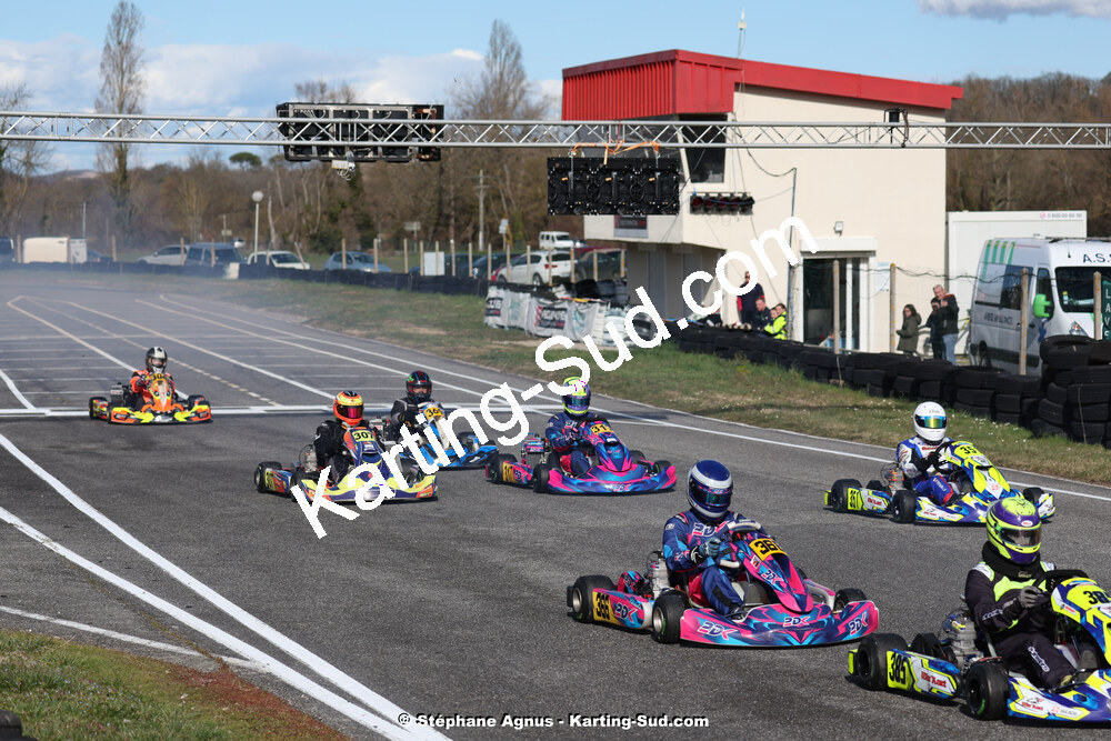 9 & 10/03/2024 : 1ère manche du Championnat du Sud au circuit d’Aigues-Vives (photos Stéphane Agnus) 2024 — karting