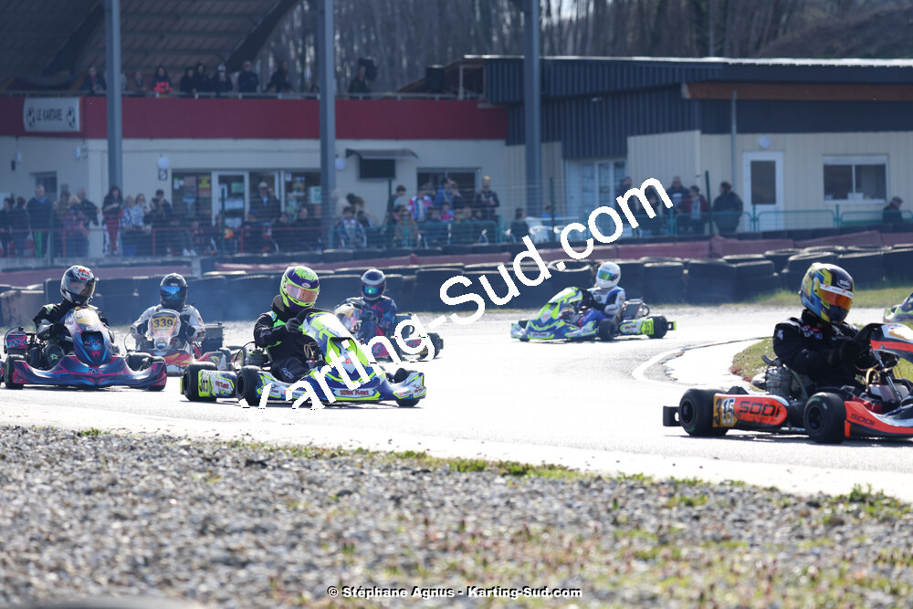 9 & 10/03/2024 : 1ère manche du Championnat du Sud au circuit d’Aigues-Vives (photos Stéphane Agnus) 2024 — karting