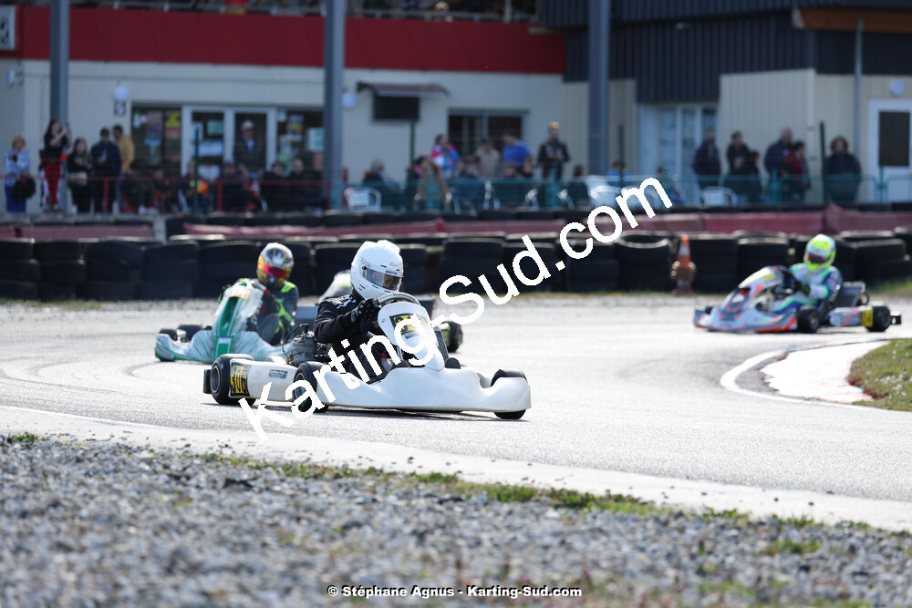 9 & 10/03/2024 : 1ère manche du Championnat du Sud au circuit d’Aigues-Vives (photos Stéphane Agnus) 2024 — karting