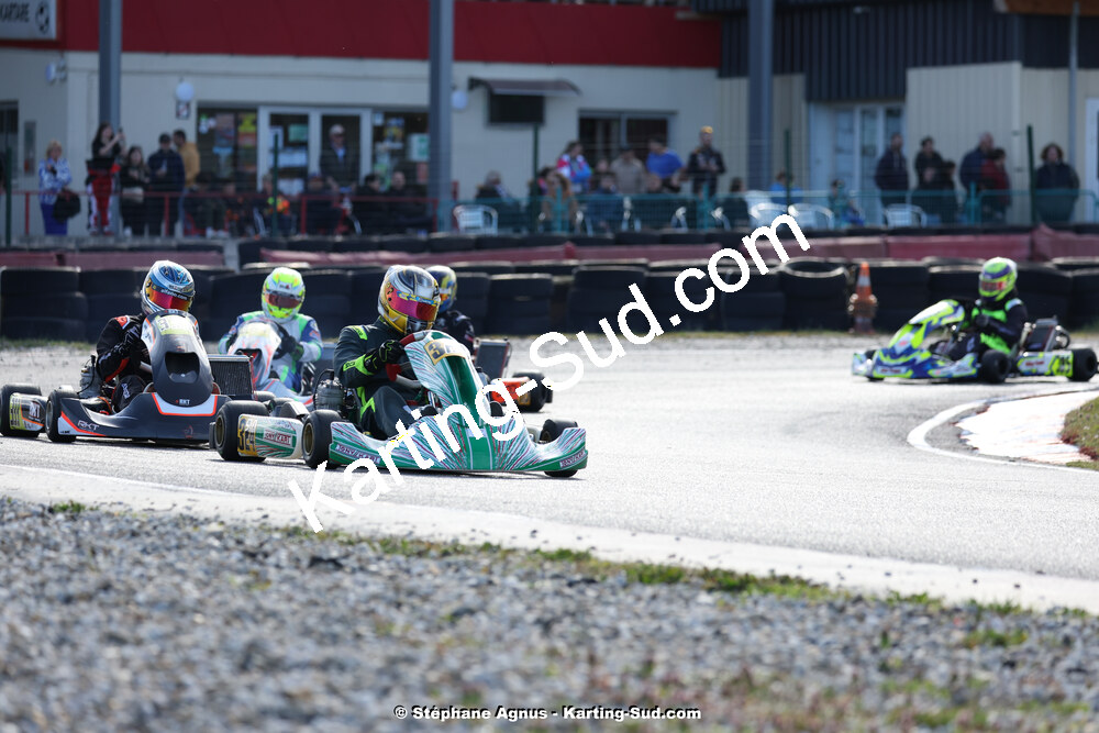 9 & 10/03/2024 : 1ère manche du Championnat du Sud au circuit d’Aigues-Vives (photos Stéphane Agnus) 2024 — karting