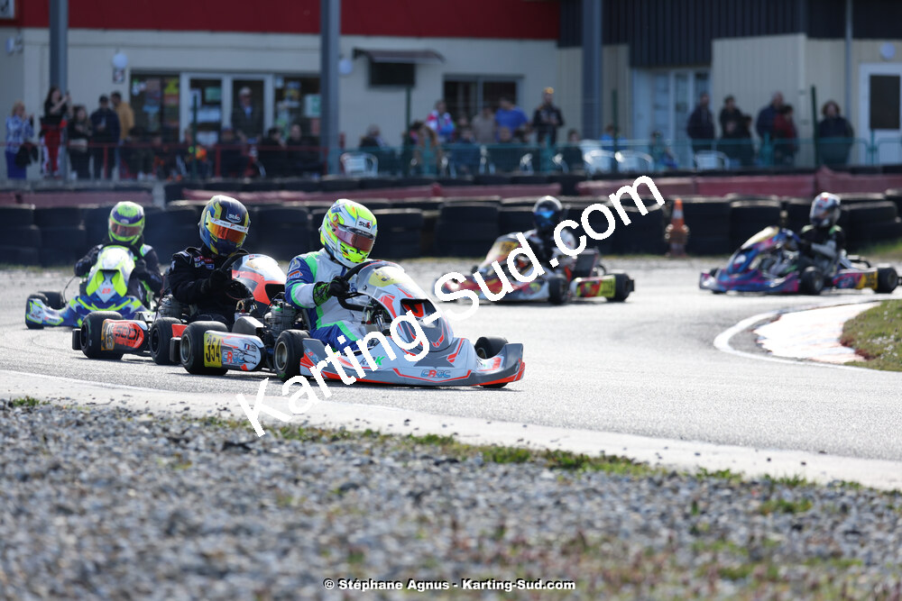 9 & 10/03/2024 : 1ère manche du Championnat du Sud au circuit d’Aigues-Vives (photos Stéphane Agnus) 2024 — karting