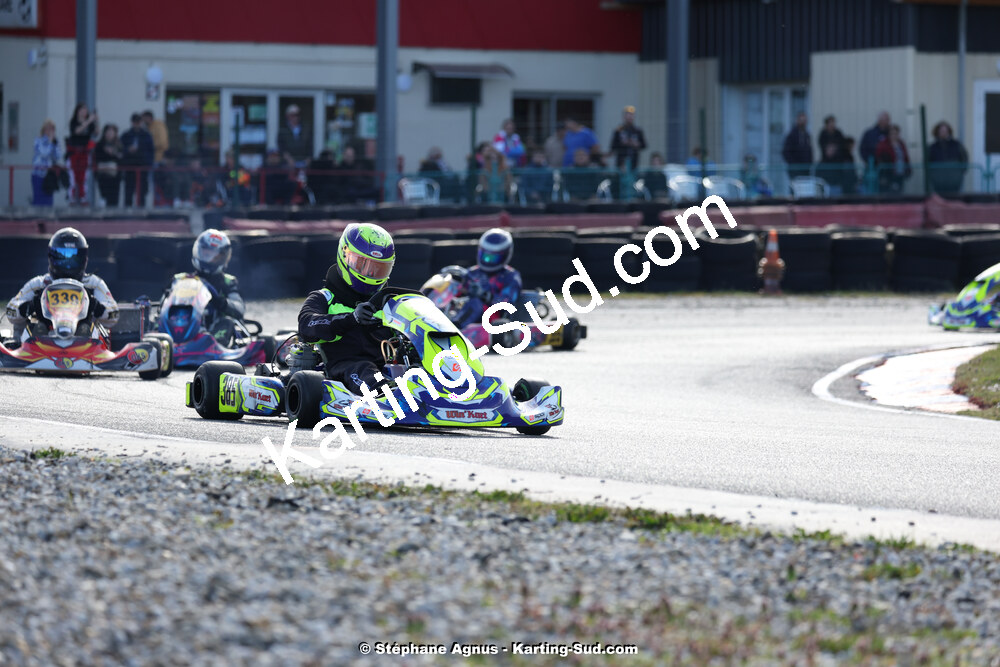 9 & 10/03/2024 : 1ère manche du Championnat du Sud au circuit d’Aigues-Vives (photos Stéphane Agnus) 2024 — karting