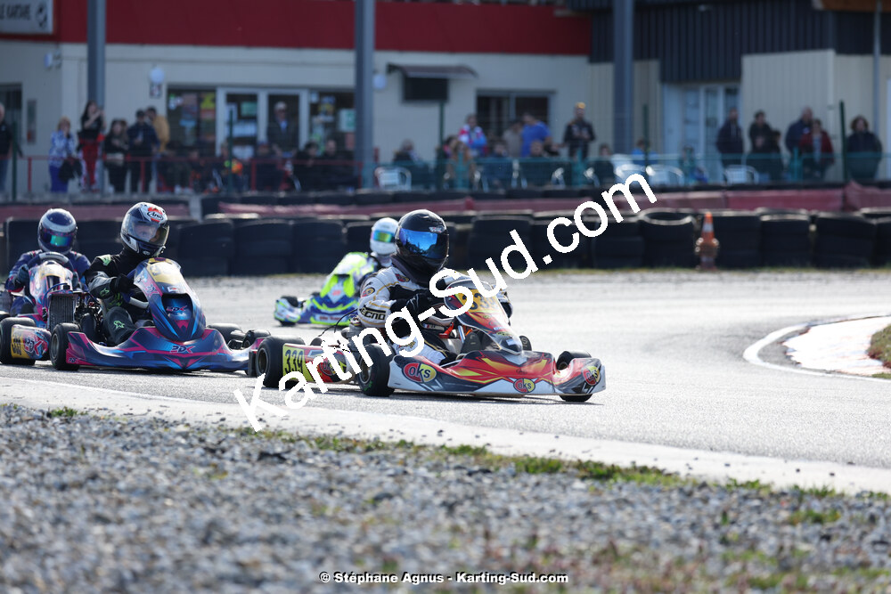 9 & 10/03/2024 : 1ère manche du Championnat du Sud au circuit d’Aigues-Vives (photos Stéphane Agnus) 2024 — karting