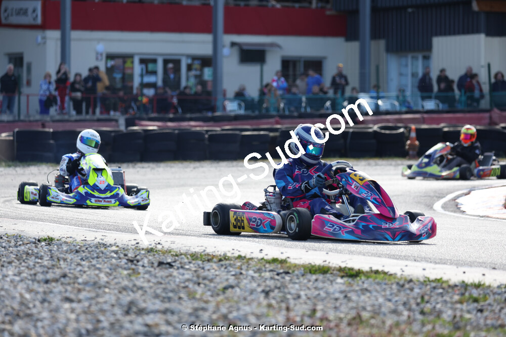 9 & 10/03/2024 : 1ère manche du Championnat du Sud au circuit d’Aigues-Vives (photos Stéphane Agnus) 2024 — karting