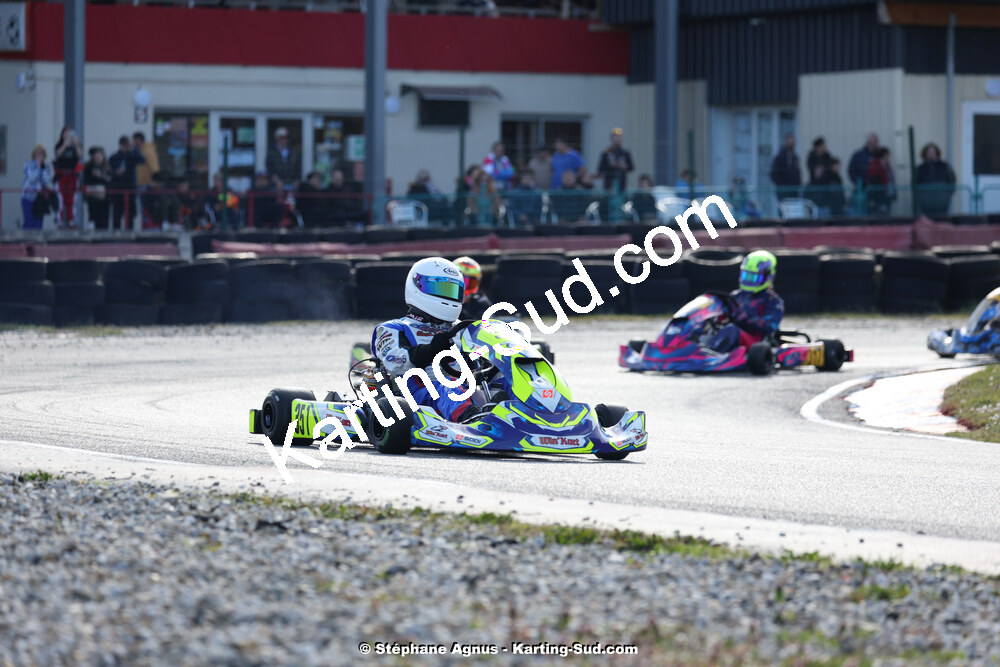 9 & 10/03/2024 : 1ère manche du Championnat du Sud au circuit d’Aigues-Vives (photos Stéphane Agnus) 2024 — karting