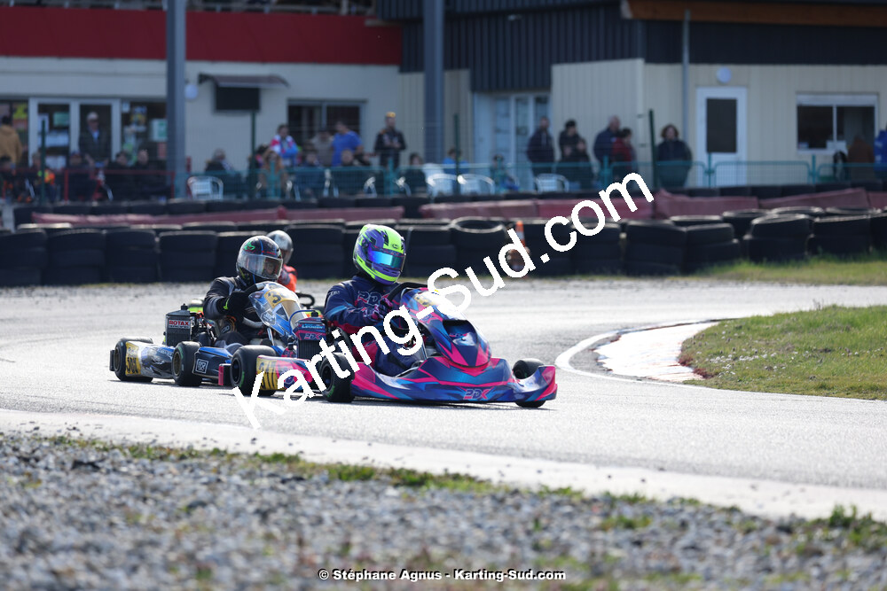 9 & 10/03/2024 : 1ère manche du Championnat du Sud au circuit d’Aigues-Vives (photos Stéphane Agnus) 2024 — karting