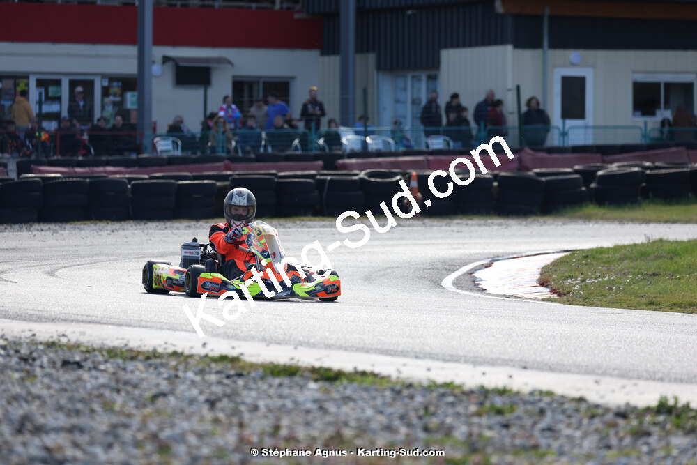 9 & 10/03/2024 : 1ère manche du Championnat du Sud au circuit d’Aigues-Vives (photos Stéphane Agnus) 2024 — karting