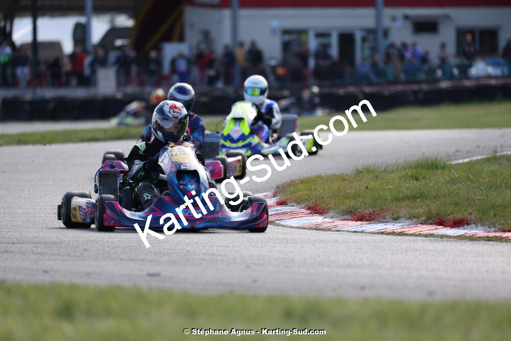 9 & 10/03/2024 : 1ère manche du Championnat du Sud au circuit d’Aigues-Vives (photos Stéphane Agnus) 2024 — karting