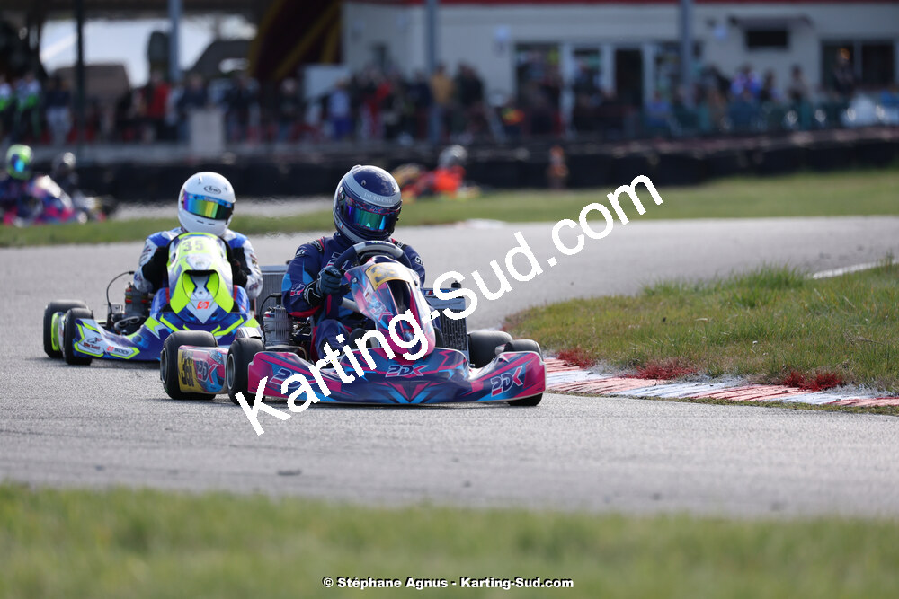 9 & 10/03/2024 : 1ère manche du Championnat du Sud au circuit d’Aigues-Vives (photos Stéphane Agnus) 2024 — karting
