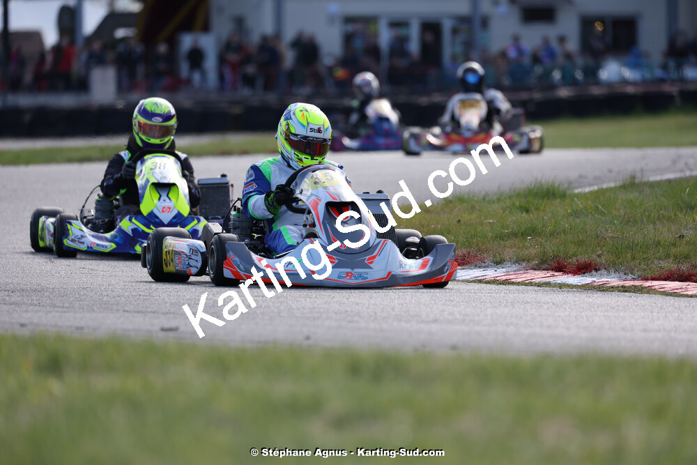 9 & 10/03/2024 : 1ère manche du Championnat du Sud au circuit d’Aigues-Vives (photos Stéphane Agnus) 2024 — karting