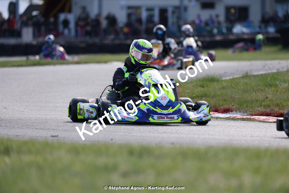 9 & 10/03/2024 : 1ère manche du Championnat du Sud au circuit d’Aigues-Vives (photos Stéphane Agnus) 2024 — karting