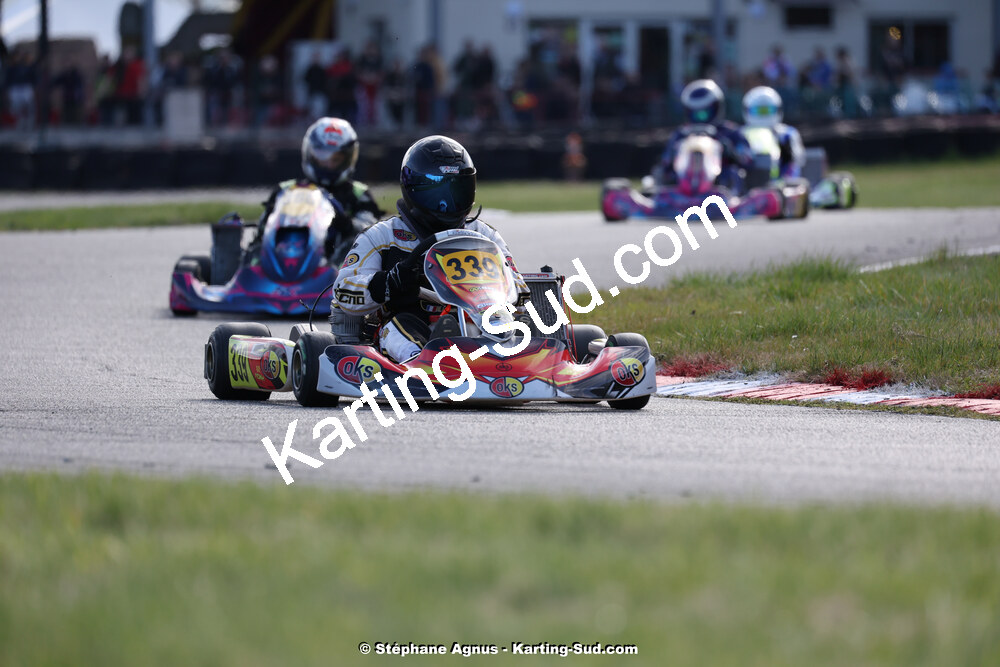 9 & 10/03/2024 : 1ère manche du Championnat du Sud au circuit d’Aigues-Vives (photos Stéphane Agnus) 2024 — karting