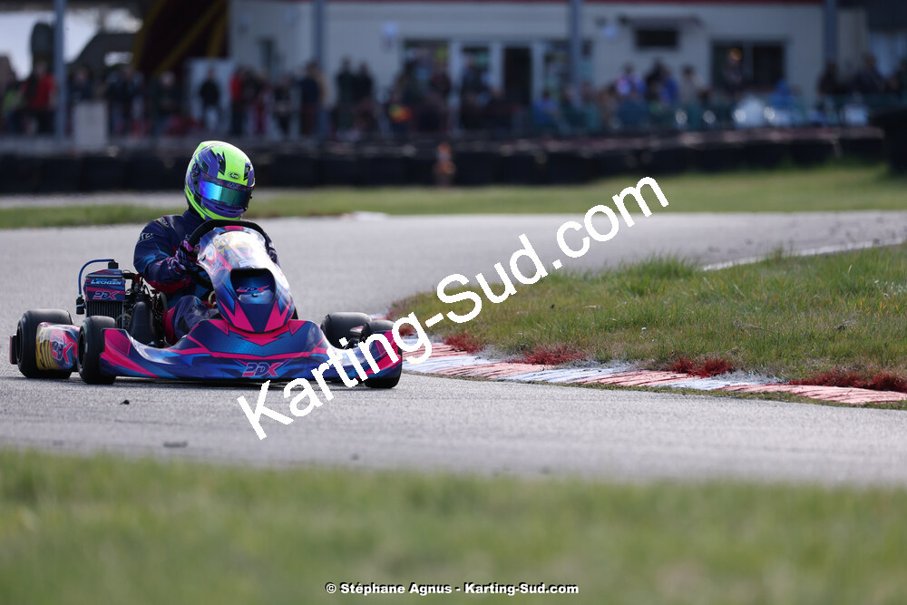 9 & 10/03/2024 : 1ère manche du Championnat du Sud au circuit d’Aigues-Vives (photos Stéphane Agnus) 2024 — karting