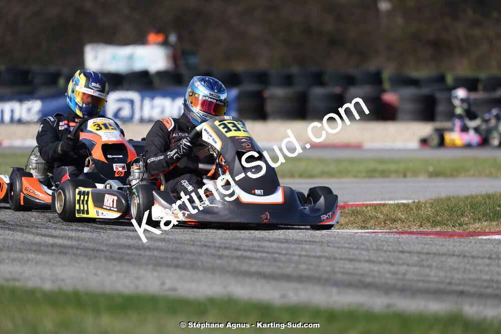 9 & 10/03/2024 : 1ère manche du Championnat du Sud au circuit d’Aigues-Vives (photos Stéphane Agnus) 2024 — karting