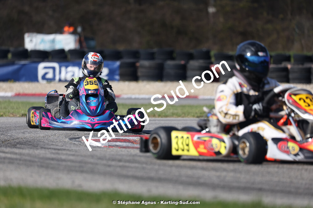 9 & 10/03/2024 : 1ère manche du Championnat du Sud au circuit d’Aigues-Vives (photos Stéphane Agnus) 2024 — karting