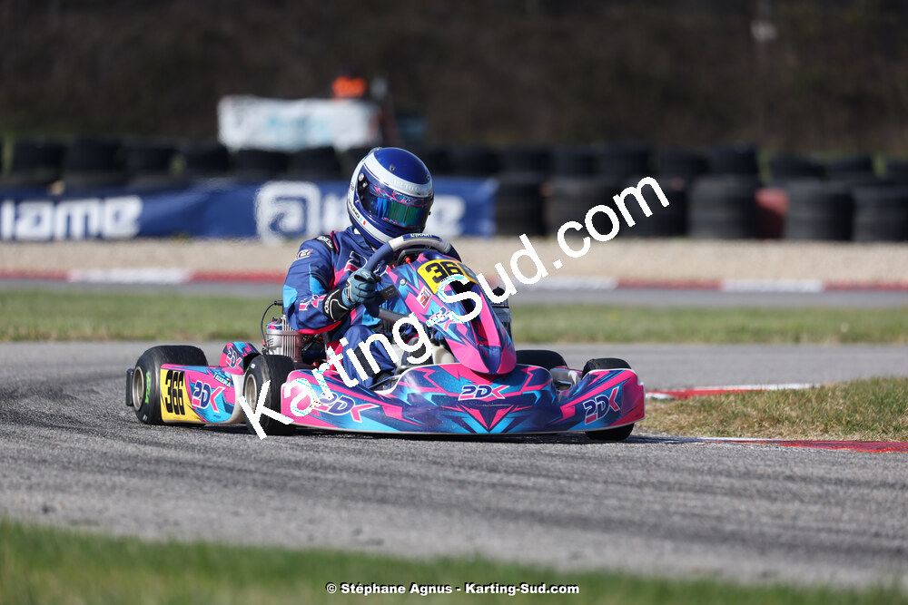 9 & 10/03/2024 : 1ère manche du Championnat du Sud au circuit d’Aigues-Vives (photos Stéphane Agnus) 2024 — karting