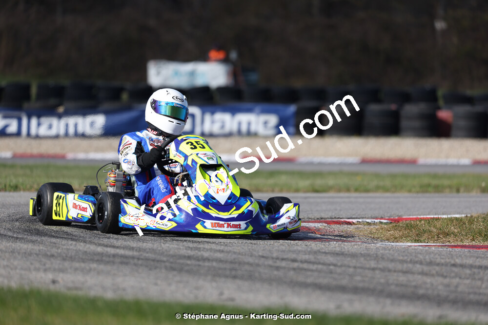 9 & 10/03/2024 : 1ère manche du Championnat du Sud au circuit d’Aigues-Vives (photos Stéphane Agnus) 2024 — karting