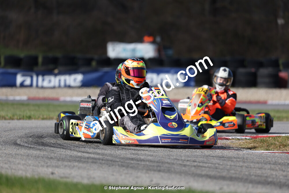 9 & 10/03/2024 : 1ère manche du Championnat du Sud au circuit d’Aigues-Vives (photos Stéphane Agnus) 2024 — karting