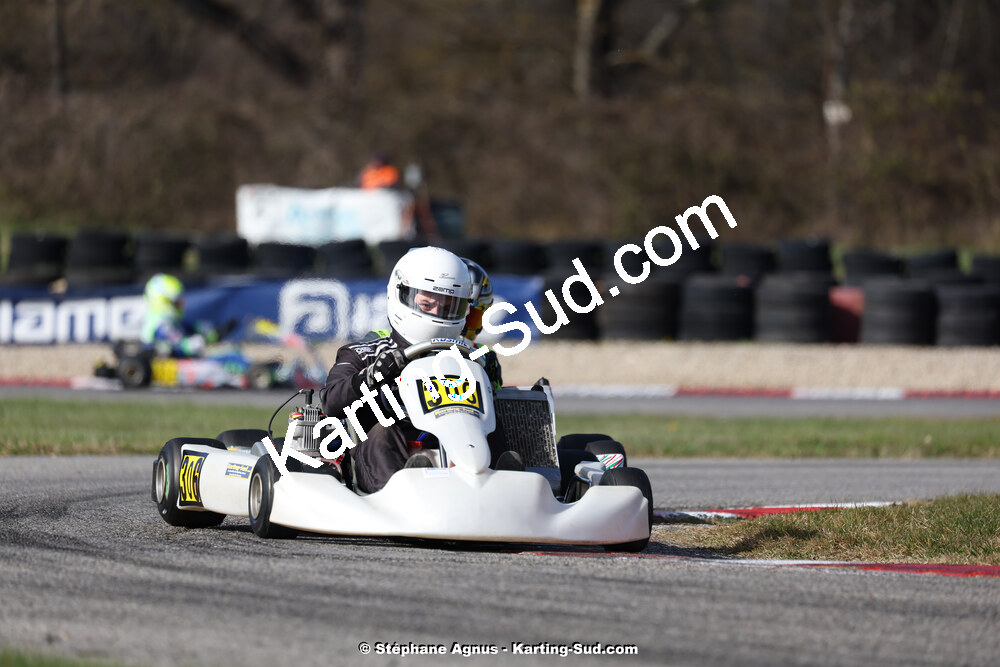 9 & 10/03/2024 : 1ère manche du Championnat du Sud au circuit d’Aigues-Vives (photos Stéphane Agnus) 2024 — karting