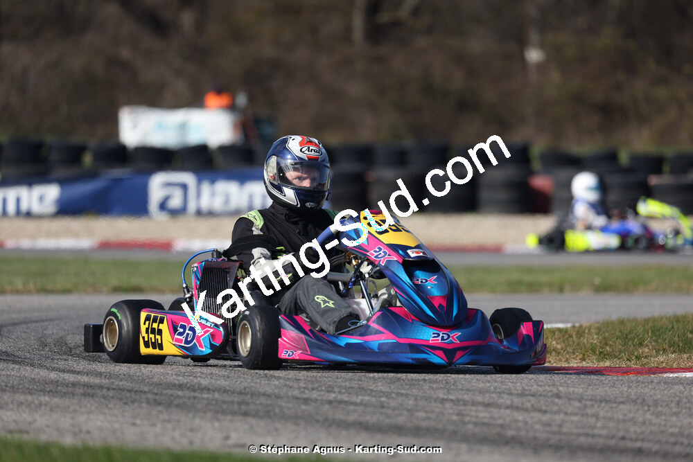9 & 10/03/2024 : 1ère manche du Championnat du Sud au circuit d’Aigues-Vives (photos Stéphane Agnus) 2024 — karting